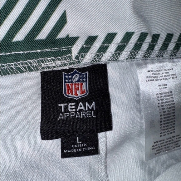 New York Jets Overalls Plaid Bib Men’s Large FOCO NFL Football New With Tags - Picture 9 of 9
